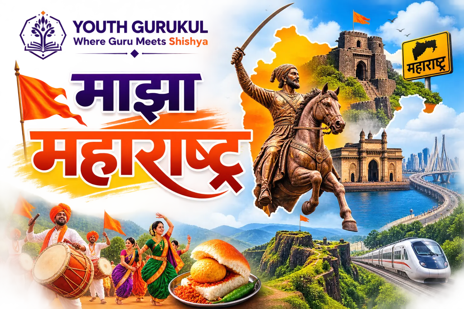 माझा महाराष्ट्र निबंध My Maharashtra Essay in Marathi