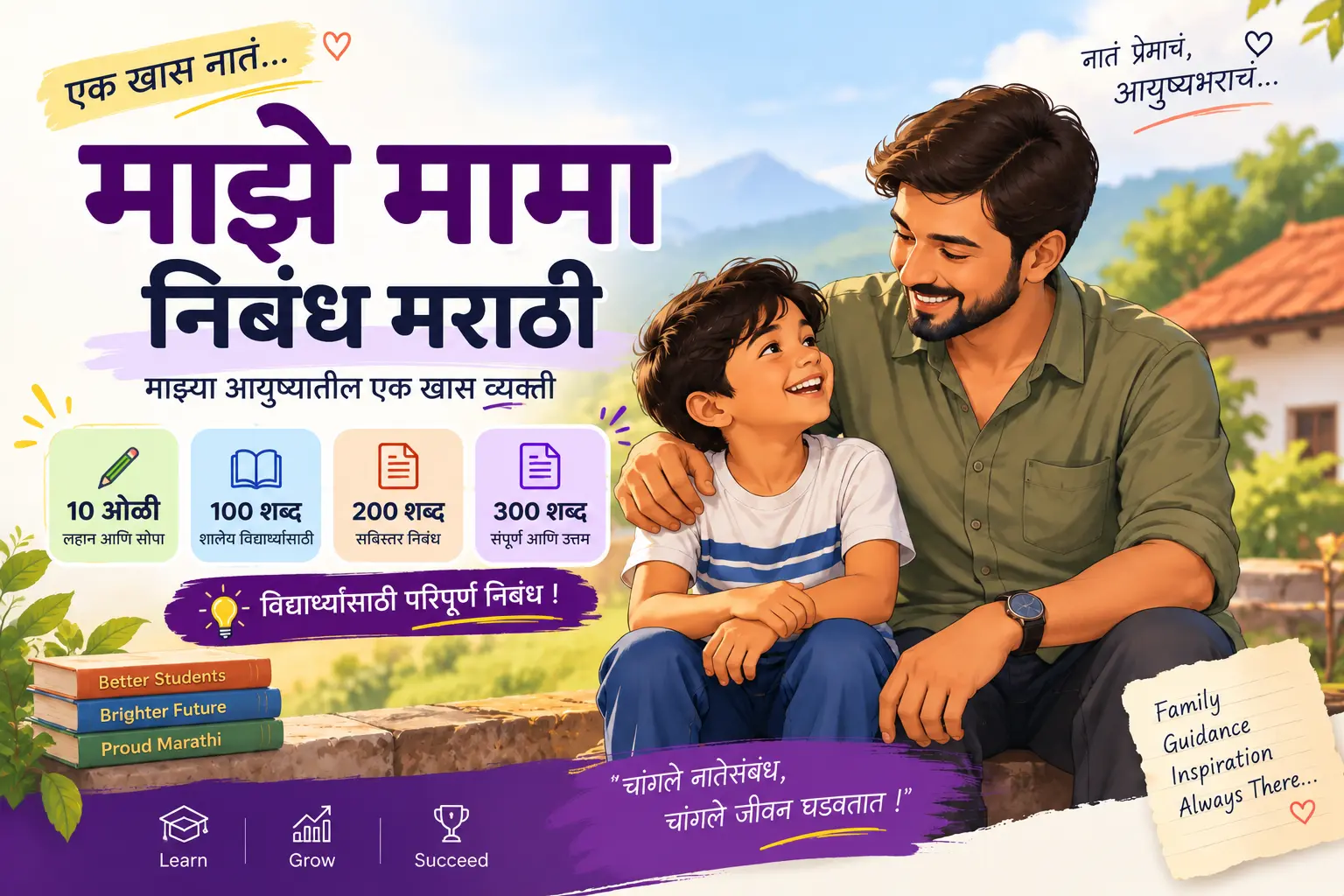 माझे मामा निबंध मराठी
